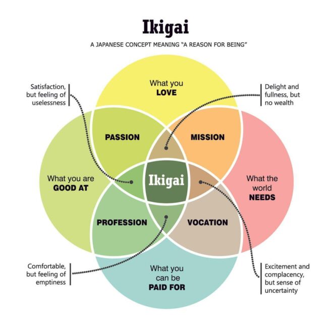 Ikigai circles