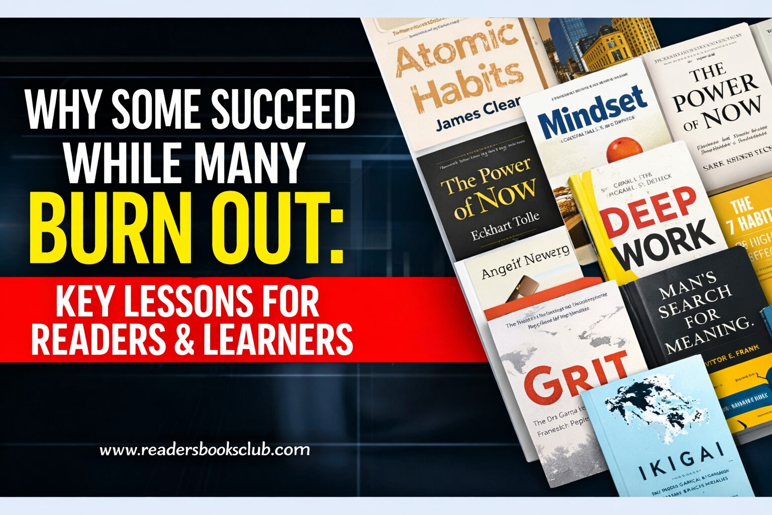 Why Try Lessons Why Some Succeed While Many Burn Out: Key Lessons for Readers and ...
